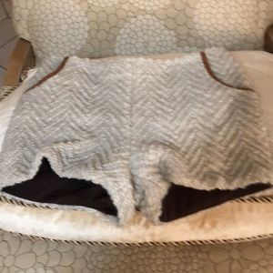 Alpaca shorts by Shui  Chen